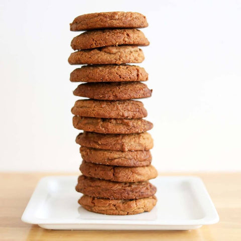 Peanut Butter Cookies (Gluten-Free & Vegan)